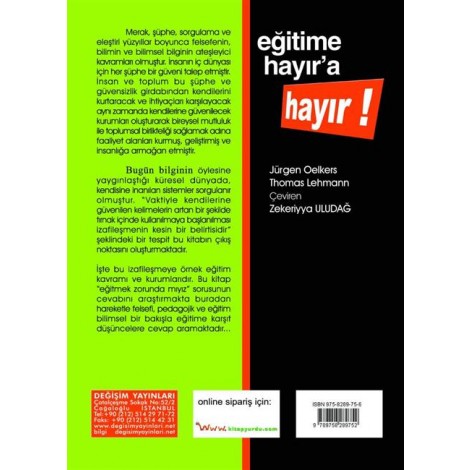 Değişim Yayınları- Kitap ile Buluşma Yeriniz